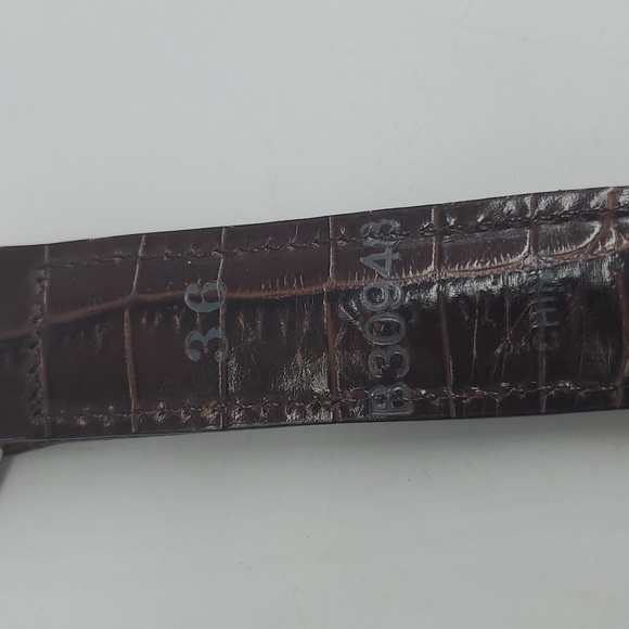 Brighton Leather Belt Brown - Picture 3 of 8